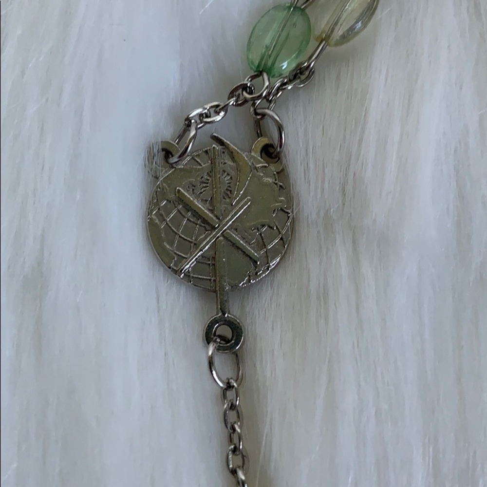 VINTAGE- LONG ROSARY BEADS WITH JESUS CROSS - Picture 5 of 12